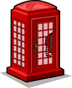 Telephone booth PNG-43090